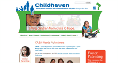 Desktop Screenshot of childhavennm.org